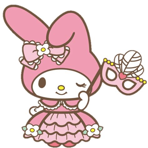 my melody transparent mask