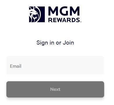 my mgm rewards login