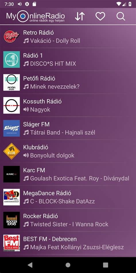 my online radio magyar