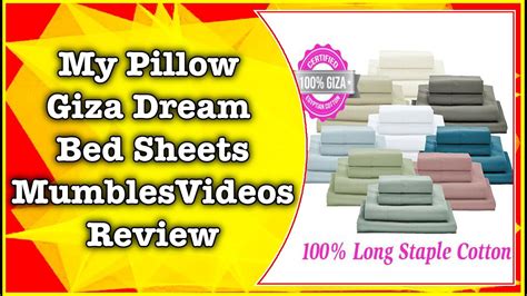 my pillow giza sheets reviews