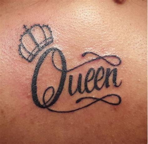 Incredible My Queen Tattoo Designs References