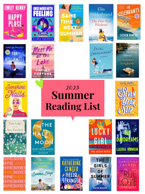 my summer reading list