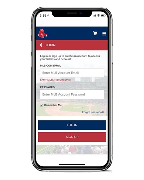 my tickets red sox login