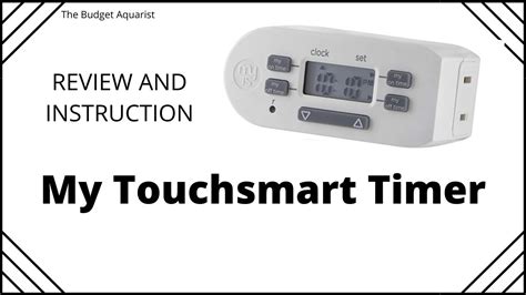 myTouchSmart outdoor timers make it easy to control seasonal, landscape