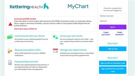 myChart Kettering Health Login