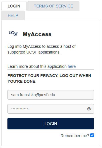 myaccess ucsf