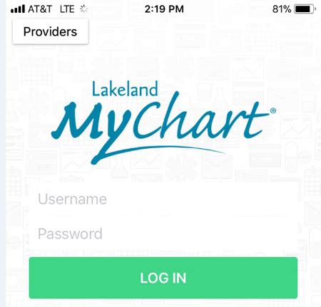 mychart lakeland regional health login