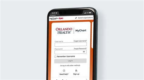 mychart orlando health activation code