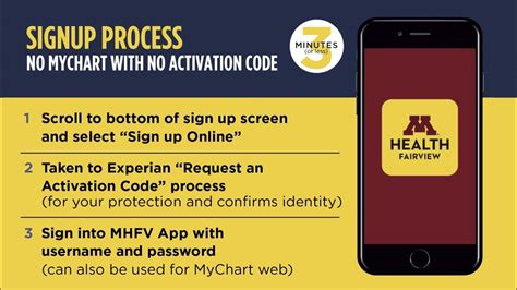 mychart sign up without activation code
