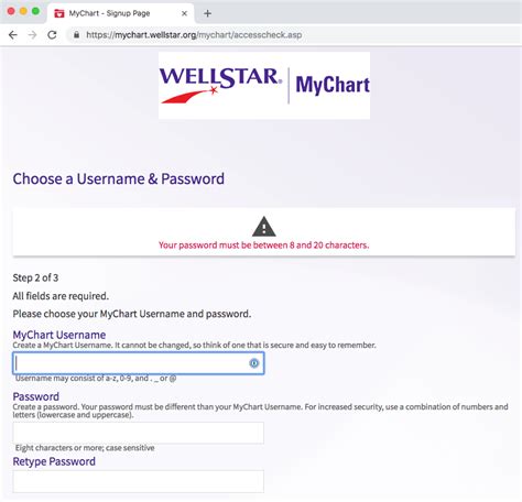 mychart.wellstar