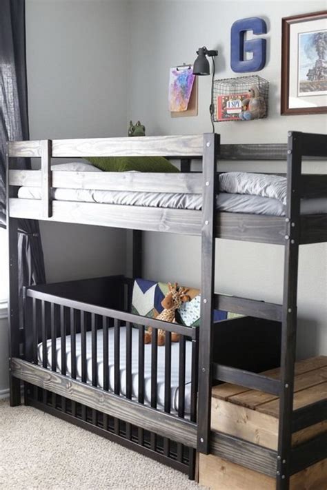 Mydal Bunk Bed Crib Hack