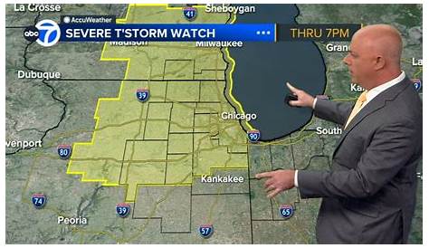Tornado watch for areas west, south of Chicago canceled