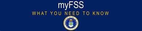 Myfss Air Force