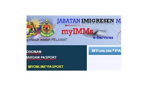 Eservices Imi Gov Myimms / How to submit application for Malaysia