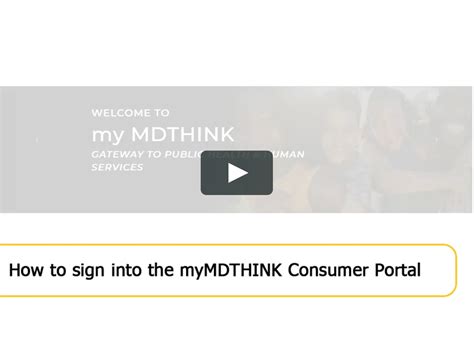mymdthink login