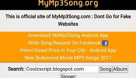Mymp3song.me Download Latest Movies on Mymp3song 2018