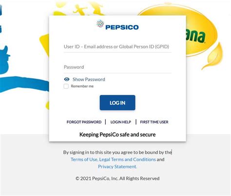 mypepsico login