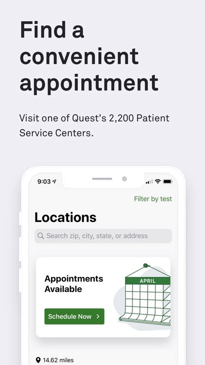 myquest appointment