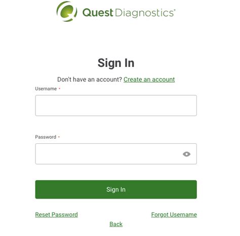 myquest login appointment