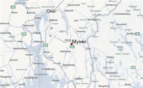 Mysen Stadion, home to Mysen Football Ground Map