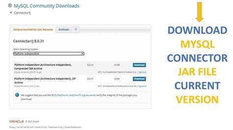 Mysql Connector Java Jar Latest Version Download