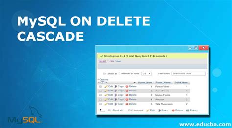 Mysql Delete Record Cascade
