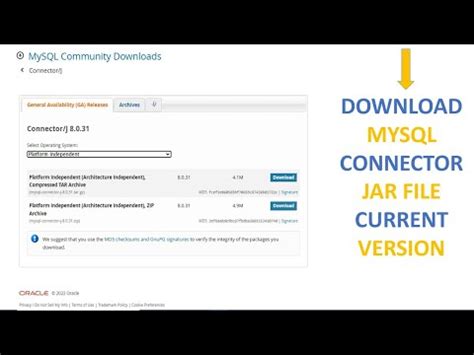 Mysql-Connector-Java-Version-Bin.jar Download