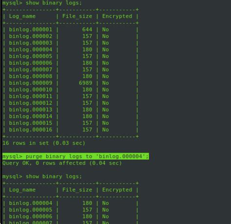 Mysql-Relay-Bin Purge