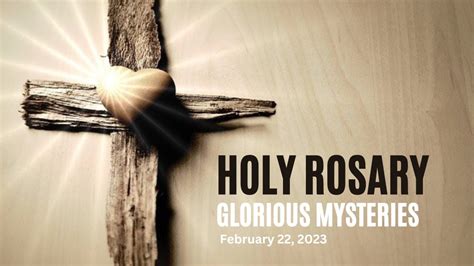 mysteries of the rosary for ash wednesday