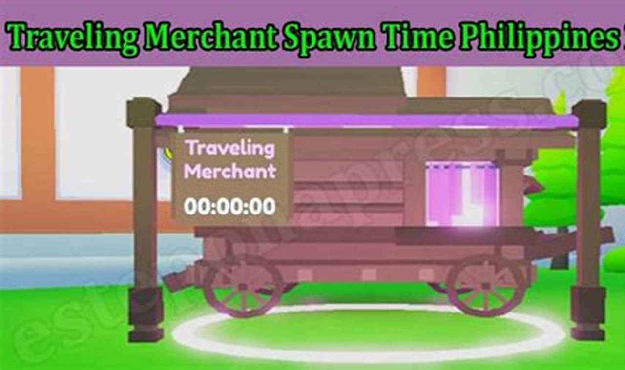 mysterious merchant spawn time philippines