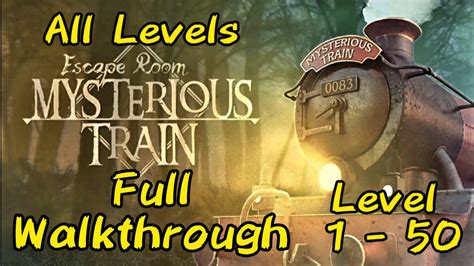 Mysterious Train Walkthrough Puzzles