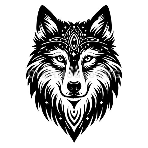 Download mystical-wolf SVG