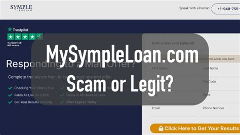 mysympleloan scam
