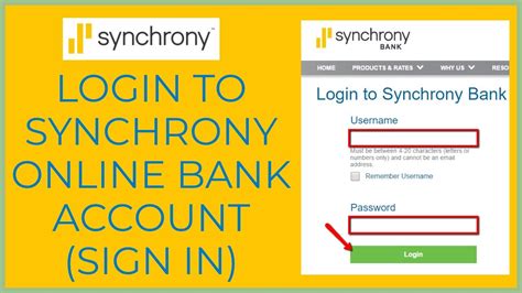mysynchrony log in