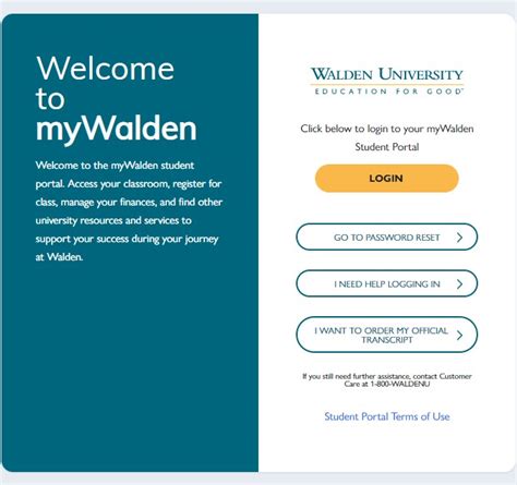 my walden portal university portal Official Login Page [100 Verified]