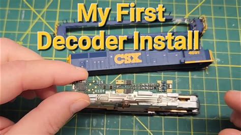 N Scale Decoder Installation Service