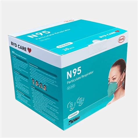 n95 particulate respirator mask box 20