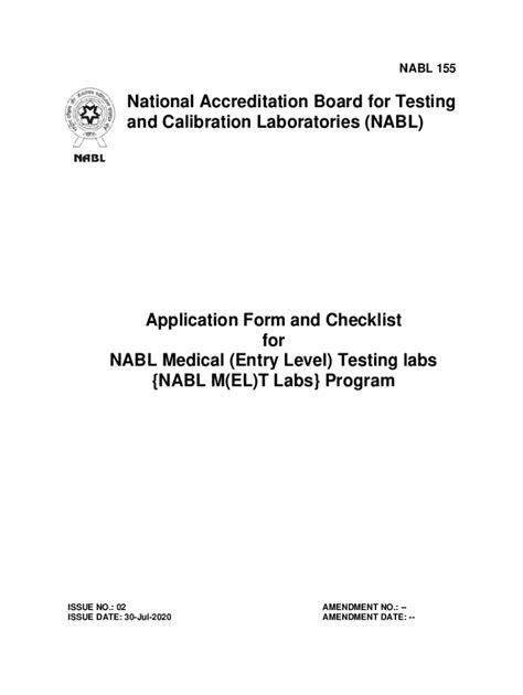 nabl assessor application form