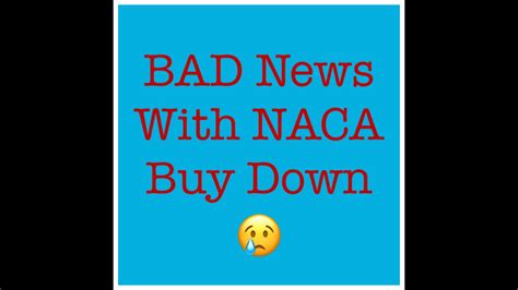 Naca Buy Down Chart