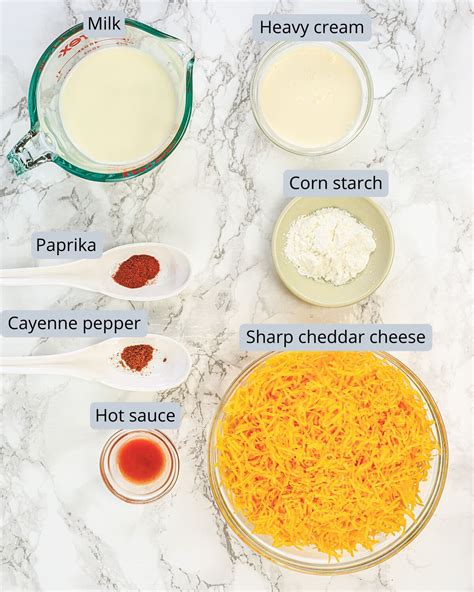 Nacho Cheese Ingredients