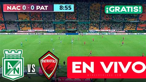 nacional patriotas en vivo