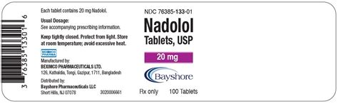 nadolol 20 mg cost