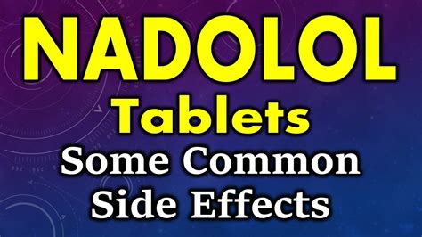 nadolol side effects