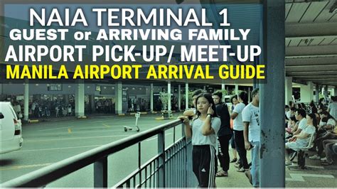 naia terminal 1 arrival pick up