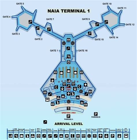 naia terminal 1 complete address