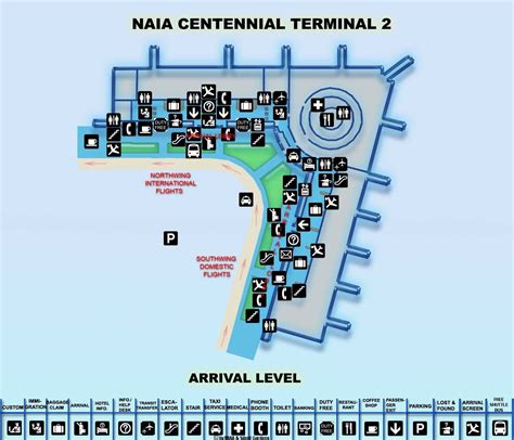 naia terminal 2 google maps