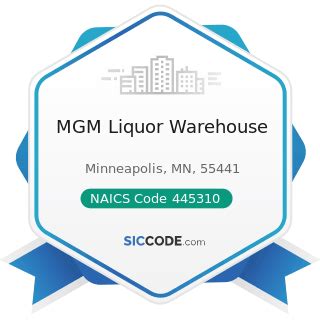 naics code for liquor stores