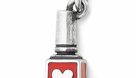 James Avery Enamel Red Nail Polish Charm Dillard's