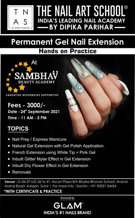 nail art course fees in surat