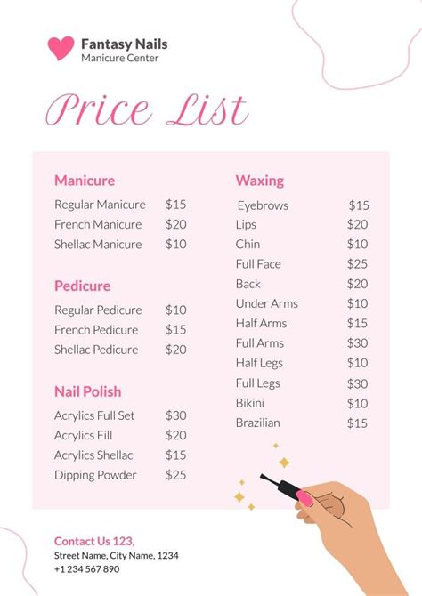 Nail Art Prices